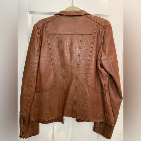 Leather Jacket by Andrew Marc Size L - Picture 4 of 11